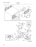 SYSTEM Diagram and Parts List for FRT17L3FW3  Frigidaire Refrigerator