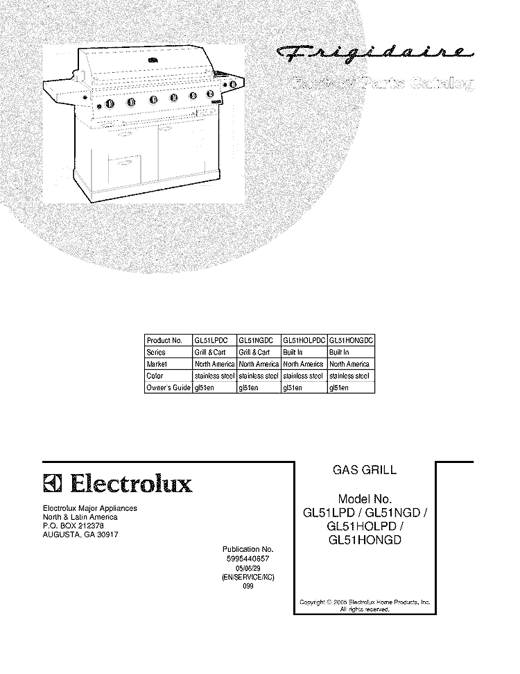 American Fire Gas Products Stainless Steel Grill Burner (Replaces Frigidaire Models)
