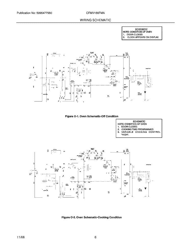 WIRING SCHEMATIC Diagram and Parts List for  Frigidaire Microwave