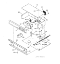 CONTROL PANEL Diagram and Parts List for  General Electric Wall Oven