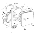 Section Diagram and Parts List for  Hotpoint Dryer