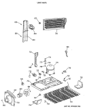 UNIT PARTS Diagram and Parts List for MTX21GASCRWW  General Electric Refrigerator
