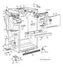 CABINET PARTS Diagram and Parts List for MTX21DIZBRWW  General Electric Refrigerator