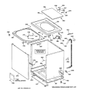 Part Location Diagram of WH01X10033 GE WIREFORM HINGE