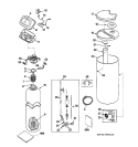 Part Location Diagram of WS35X10003 GE Float Stem and Guide Assembly