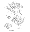 Part Location Diagram of WB16T10046 GE Burner Head - Large - 12K