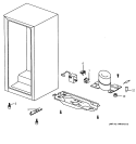 Part Location Diagram of WR62X10017 GE CAPACITOR RUN