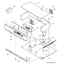 CONTROL PANEL Diagram and Parts List for  General Electric Wall Oven