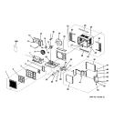 ROOM AIR CONDITIONER Diagram and Parts List for AKV06LAM1  General Electric Air Conditioner