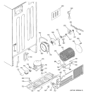 UNIT PARTS Diagram and Parts List for  General Electric