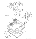 Part Location Diagram of WB01T10016 GE SCREW 8-18 AB HXW 5/8 S