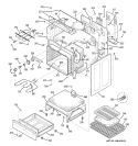 Part Location Diagram of WB38T10022 GE TUBE VENT RADIANT