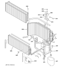 UNIT PARTS Diagram and Parts List for  General Electric Air Conditioner