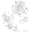 CONTROL PARTS Diagram and Parts List for  General Electric Air Conditioner