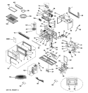 Part Location Diagram of WB07X10786 GE CONTROL PANEL Assembly CC