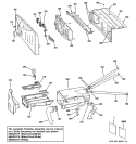 Part Location Diagram of WH41X10138 GE LIQUID DETERGENT INSERT