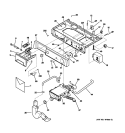 CONTROL PANEL Diagram and Parts List for  General Electric Washer