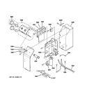 CONTROL PARTS Diagram and Parts List for  General Electric Air Conditioner
