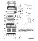 Part Location Diagram of WJ27X10122 GE Air Conditioner Thermostat