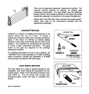 EVAPORATOR INSTRUCTIONS Diagram and Parts List for  General Electric Refrigerator