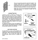 EVAPORATOR INSTRUCTIONS Diagram and Parts List for GSE28VHBATWW  General Electric Refrigerator