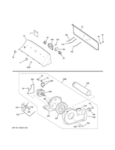 Part Location Diagram of WE03X25277 GE Backsplash