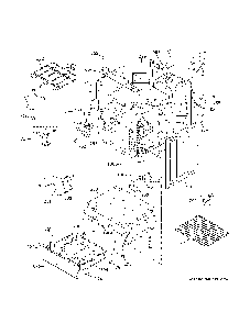 Body Parts Diagram and Parts List for  General Electric Range
