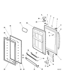 Part Location Diagram of WR3M471 GE NO LONGER AVAILABLE