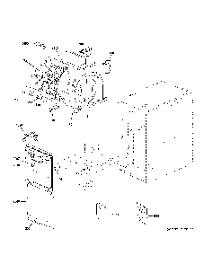 Cabinet Diagram and Parts List for NF96U070S3B59  General Electric Furnace