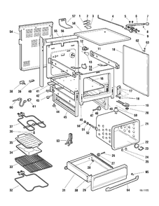 Part Location Diagram of WG02L04648 GE PANEL DRAWER Stainless Steel