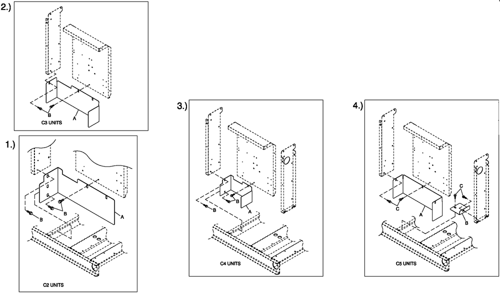 C4 Cb Connection Box Shielding C2/C4 Diagram and Parts List for (1808V27726 - 3806V20153)(2008) Generac Generator