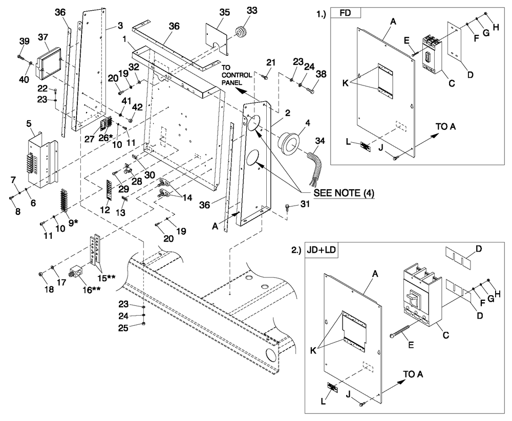 Cpl C5 H Control Cb Connection Diagram and Parts List for (4249955)(2005) Generac Generator