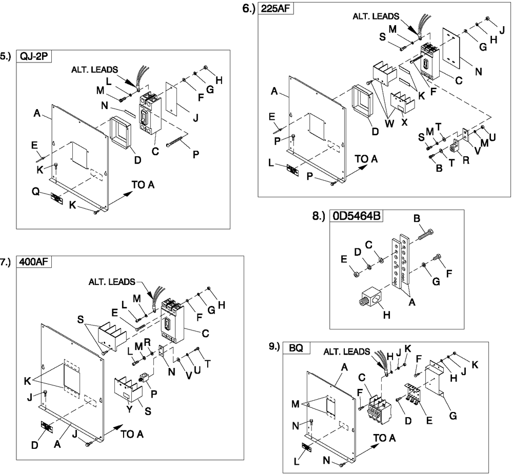 Cpl C2 And C4 Flex Hsb Diagram and Parts List for (1808V27726 - 3806V20153)(2008) Generac Generator