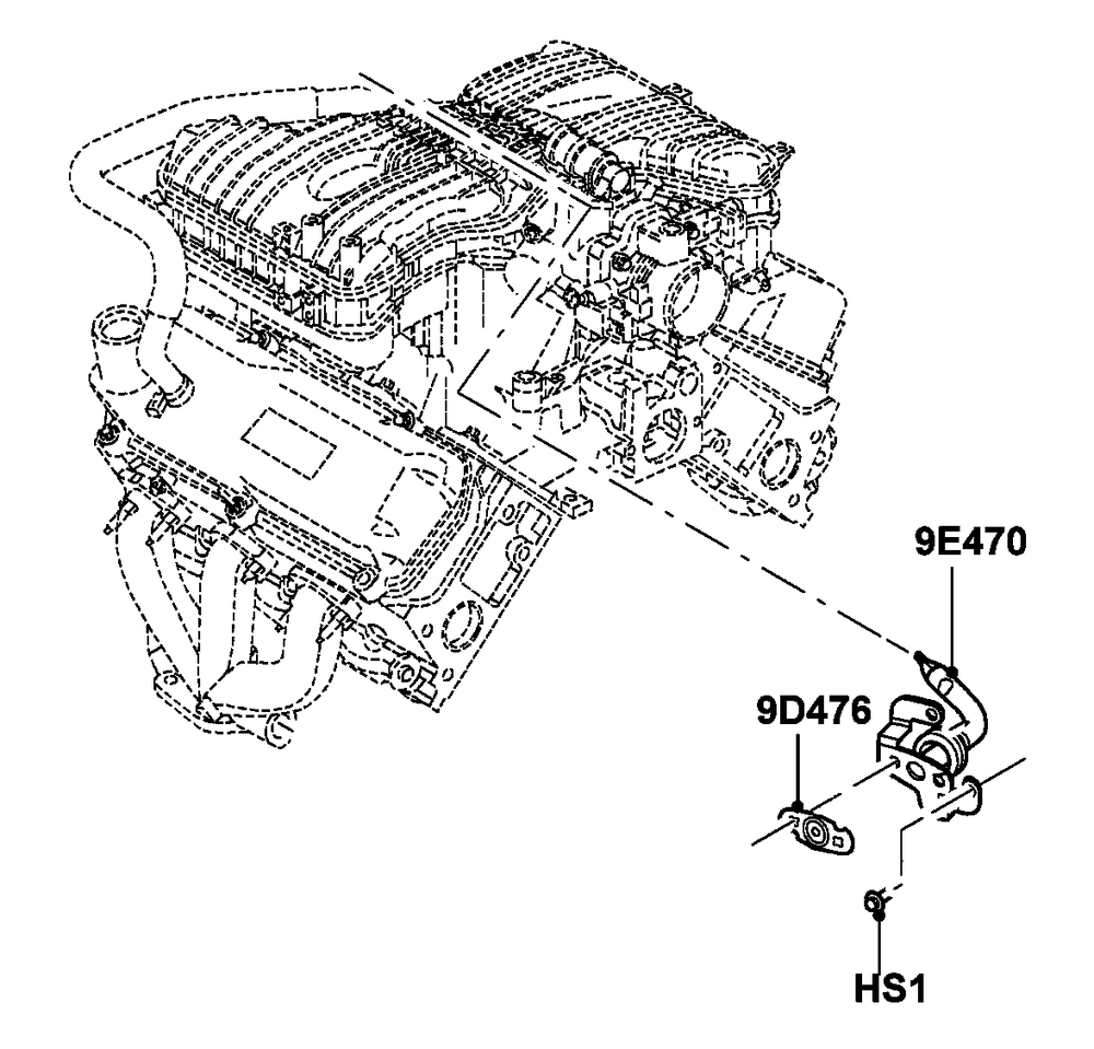 4.2l Gas Engine Egr System Diagram and Parts List for (4907V25589)(2007) Generac Generator