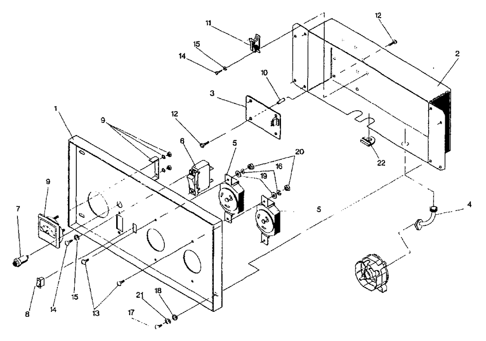 Control Panel Drawing No. 98528 Diagram and Parts List for (0490-0)(0490-0) Generac Generator