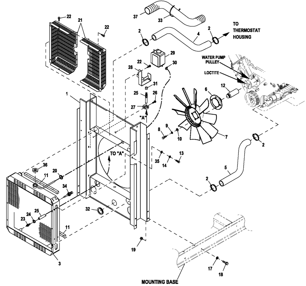 Ev Cool Pkg 6.8l C3 Diagram and Parts List for (8338617)(2013) Generac Generator