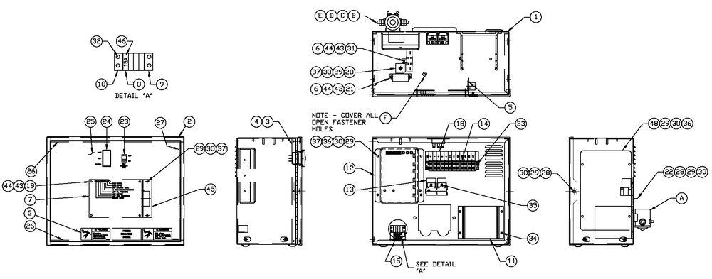R-200 3600 Rpm 1.6l Diagram and Parts List for (4415428 - 4528349)(2006) Generac Generator