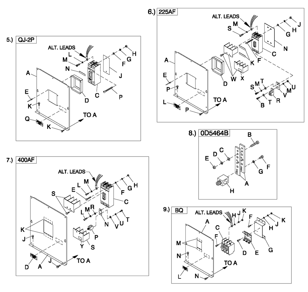 Cpl C2 And C4 Flex Hsb Diagram and Parts List for (2707V24492)(2007) Generac Generator