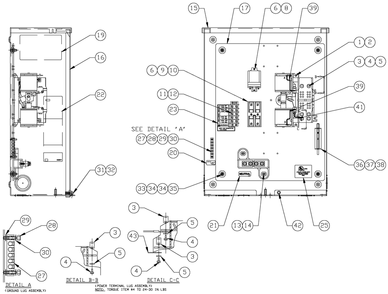 Part Location Diagram of 0E6304 Generac Straight Spade Connector
