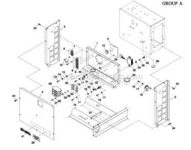Part Location Diagram of 049226 Generac Lock Washer, M5