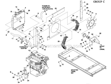 Part Location Diagram of 046526 Generac Washer Lock M10