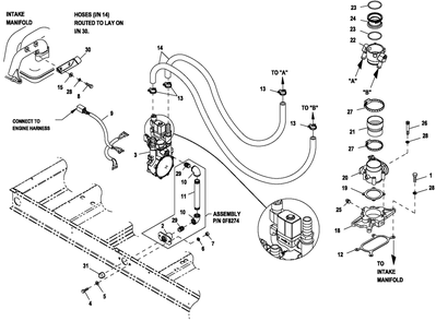 Ev Fuel System 6.8l Ng/Lpv Cpl Diagram and Parts List for (8338617)(2013) Generac Generator