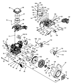 Engine Parts 2 Diagram and Parts List for (2106V18909)(2006) Generac Generator