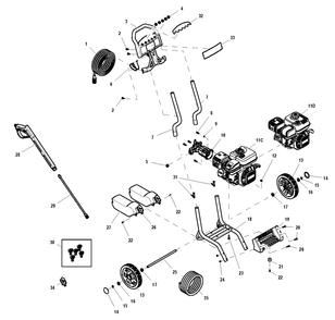 Part Location Diagram of 0J2047 Generac Solution Tank