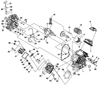Engine 9 Diagram and Parts List for (4699893 - 5773346)(2010) Generac Generator