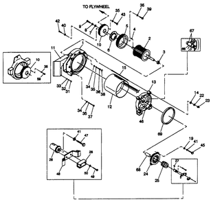 Generator Assembly Diagram and Parts List for  Generac Generator