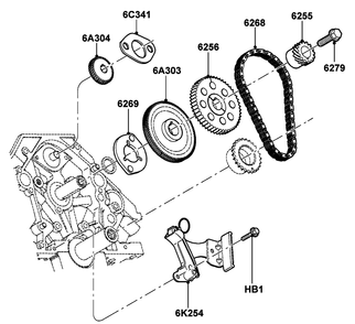 Part Location Diagram of 0G49690132 Generac Gear, Balance Shaft Drive