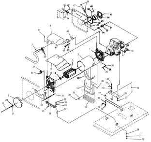 Generator 2 Diagram and Parts List for (3718149 - 3902887)(2014) Generac Generator