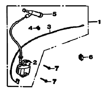 Part Location Diagram of 0G84420265 Generac Holder,stop switch