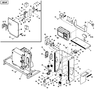 Part Location Diagram of 0H88380ST0R Generac Shield High/Low C1 Raw